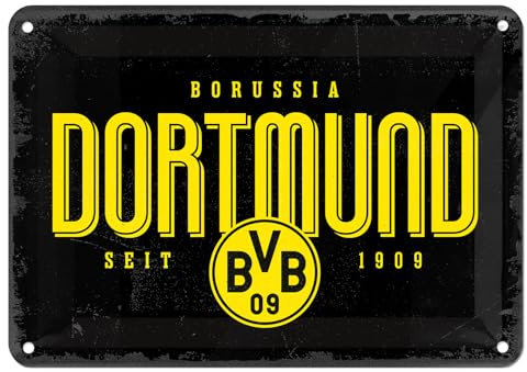Borussia Dortmund BVB Blechschild