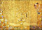 KUSTOM ART Tableau de table ou murale série peintres célèbres Gustav Klimt Arbre de Vie Impression sur bois 30 x 21 cm