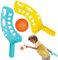 Juego de bolas y alcantarillas, juego de red y lanzamiento, juguete de playa colorido equipo deportivo al aire libre para cumpleaños escuela adultos jardín piscina picnic casa vacaciones