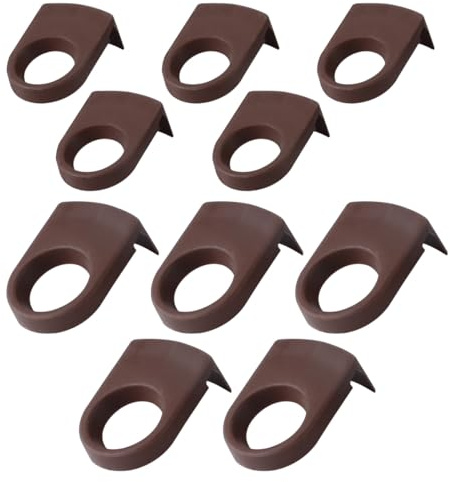 Hoite 9-Piece Beer Glass Clips – Universal Drink Holders for Goblets & Schooners (Bar, Home Party, Birthday, Wedding Supplies)