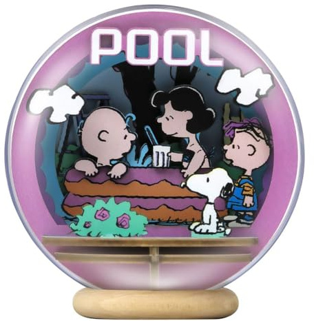 PAN TASY 3D Diorama Assembly Peanuts, Pool (2404)