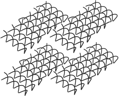 VILLFUL 50pcs Spiral Hair Pins with Round Tips for Women and Corkscrew Bobby Pins for Secure Updos French Twist Hair Accessories for DIY Styling and Bun Fixing