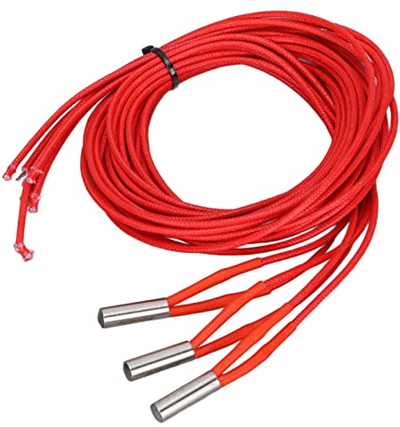 Ejoyous 3D Printing Ceramic Heater Cartridge, 24V 40W 3D Printer Heating Rods Extruder Hotend Heating Accessories, for CR 10S Pro Ender 3X 3D Printer Parts