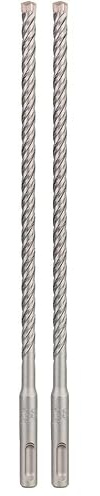 Bosch 1x PRO SDS plus-5X Hammer Drill Bit (for Reinforced concrete, Concrete, Ø 8,00 mm, Professional Accessory Rotary Hammer Drill) (Pack of 2)