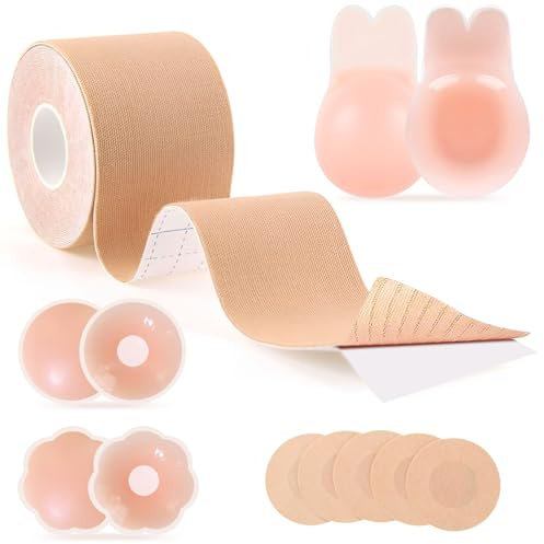Forbabe Boob Tape Brust Tape Push Up Klebe BH, Boobietape