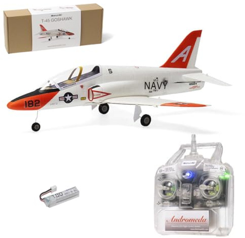 T-45 MinimumRC RC Jet Plane Kit, 30mm EDF Ducted Fan 7.4V Brushed Delta Wing Airplane Kit with Gyro Stabilized, 55g Ultra Light High Speed Aerobatic Model Gift for Adults Enthusiasts