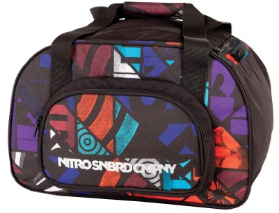 Nitro Sporttasche Duffle Bag XS, Schulsporttasche, Reisetasche, Weekender, Fitnesstasche, 40 x 23 x 23 cm, 35 L, 1131-878019_ Gridlock