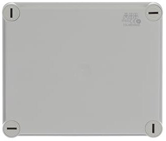 ABB IP65 Junction Box • Fully Dust Sealed Enclosure • Waterproof Electric Cable Connector Unit • Shockproof Adaptable Indoor/Outdoor Box • 77 x 160 x 137mm
