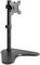 VIVO Single 13 to 32 inch Monitor Desk Stand, Freestanding VESA Steel Mount Base, Adjustable Height, Tilt, Swivel, Rotation, Black STAND-V001H