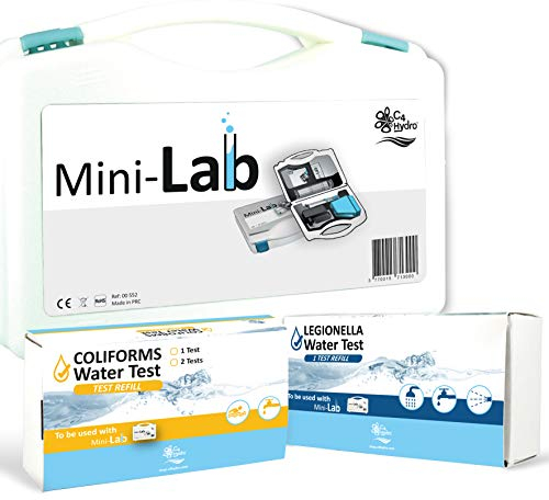 Legionella & Coliforms Water Test -1 starter kit - Détection des bactéries legionelles, et des coliformes (dont E. coli) dans l'eau. Testez vos eaux chaudes sanitaires, et eaux de baignades