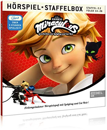 Miraculous - Geschichten von Ladybug & Cat Noir - mp3-Staffelbox 2.2 - Das Original-Hörspiel zur TV-Serie (Folgen 14 - 26)