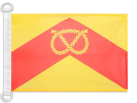 AZ FLAG Staffordshire county Nautical Flag 18'' x 12'', County of Staffs., England flags 30 x 45 cm, Banner 12x18 in for boat