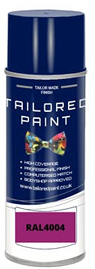 RAL 4007 Purple Violet MATT Aerosol Paint Can Direct MATT Paint For Wood, Metal, Plastic, PVC, UPVC, Fascia Boards - Indoor & Outdoor