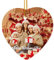 Personalisierte Weihnachtskugeln mit Foto - Christbaumkugel mit Name, Personalisierte Geschenke Männer Frauen Kinder, Weihnachtskugeln Selbst Gestalten, Keramik