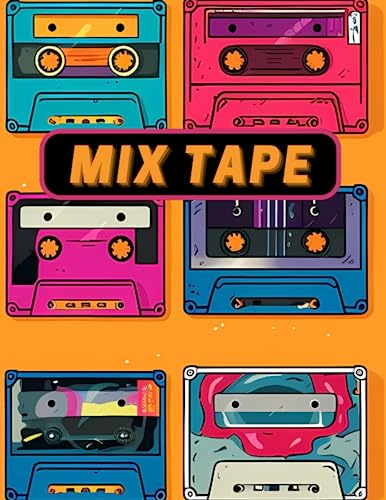 Awesome Cassette Tape College Lined Notebook, Mix Tape 100 Ruled Pages 8.5x11 inch Journaling Notebook for Men, Women, and Children of all Ages!: A ... Journaling, Note Taking or Diary for Gamers