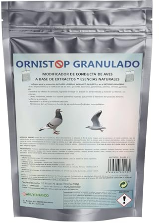 GLB Green Level Berlin Ornistop Bird Repellent Bags, Crops, Fruit Trees, Patios, 10 Bags