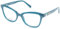 Brillen MOSCHINO LOVE MOL604 ZI9 TEAL 52/18/140 Damen