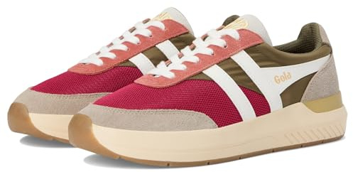 Gola, Raven CLB516, Raspberry/Khaki/Feather Grey, 38 (Mujer)