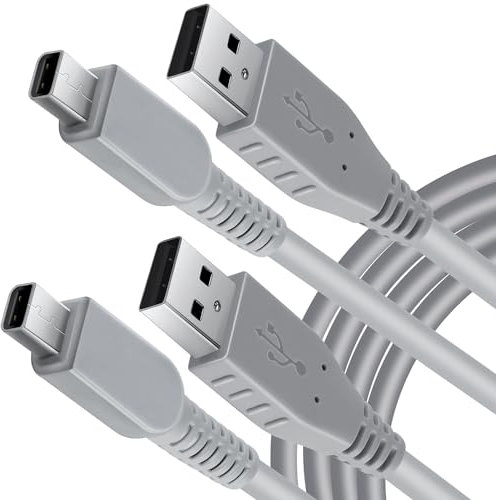 SENBOMA Cavo di ricarica 3DS – 1,2 m OEM originale cavo di ricarica di ricambio per nuovo 3DS XL nuovo 3DS 3DS XL nuovo 2DS XL nuovo 2DS 2DS XL 2DS DSi DSi XL (confezione sfusa) (2)