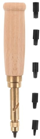 HOODANCOS Gürtellochstanzer Locher-set Locher-nähsets Für Lederhandwerk Stanzwerkzeuge