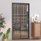ShGaxin Innentür 102,5x201,5 cm Schwarz ESG-Glas und Aluminium, Zimmertür, Eingangstür, Innentüren, Wohnungstür, Nebeneingangstür, Terrassentür, Außentüren - Montagezubehör inbegriffen