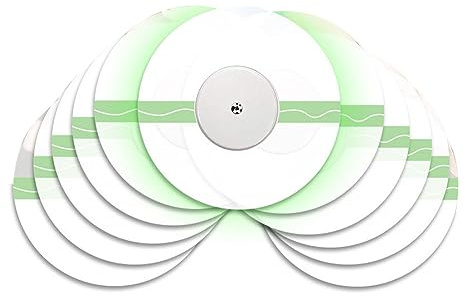 Pesfehhy 10PCS Without Trace Fixed Sensor Stickers Small Electronic Dynamic Blood Glucose Sensor Stickers