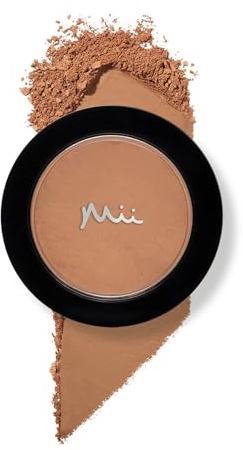 Mii Cosmetics Midi Irresistible Face Base | 100% Pure Mineral Foundation | Award-Winning Face Powder Foundation | Vegan Formula, SPF 30 | Buildable Coverage | Flawless Finish | Precious 12 | 2.5g