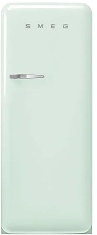 Frigorífico Smeg de 1 puerta, Inverter, 270 litros, Verde agua, apertura izquierda - FAB28LPG6
