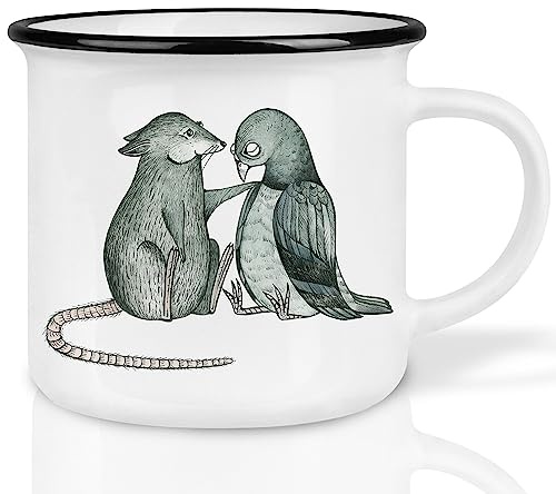 Ligarti® Keramiktasse [Design by H. Ligeti] Design Mug & handveredelter Becher I Spülmaschinengeeignete Tasse,Kaffeetasse, Teetasse, Cup (You Are Perfect)