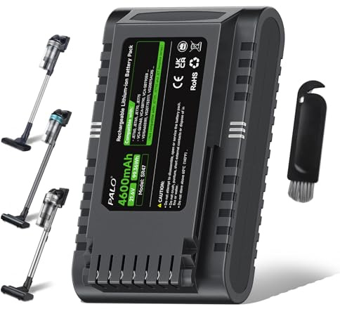Mspalocell 4600mAh 21,6V Ersatzakku für Samsung JET60 JET65 JET70 JET75 JET90 Serie, VS15A60 VS15T70 VS20T75 VS20B75 VS20R90 Akku (Not for JET85 / JET95)
