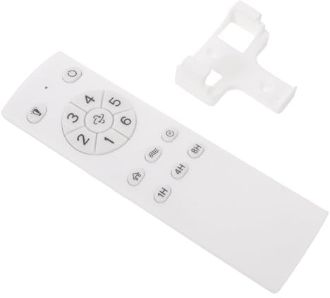 SOESFOUFU Control remoto para ventilador de techo con luz, mando a distancia para ventilador/lámpara, 6 velocidades, plástico blanco, universal, para sala de estar y oficina