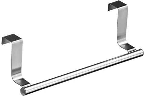 Over Kitchen Cabinet Door Tea Hand Towel Rail Holder Hanger Storage