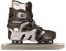 Schreuders Sport Nijdam Speed Skate, schwarz/Silber, Gr. 43
