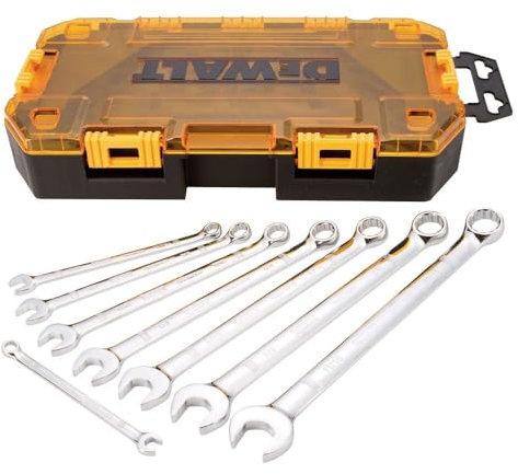 DEWALT Wrench Set, SAE Combination, 8 Piece (DWMT73809)
