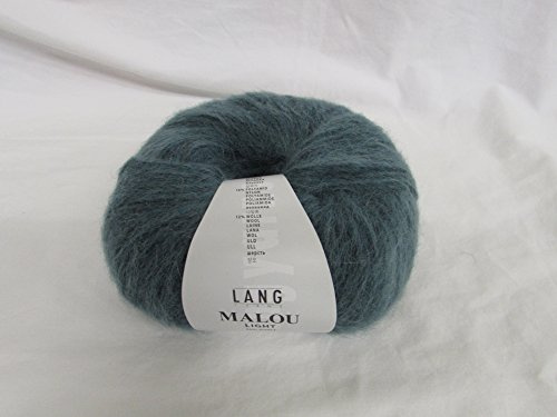 Lang Malou Light Baby Alpaca Wolle (78 - Grün)