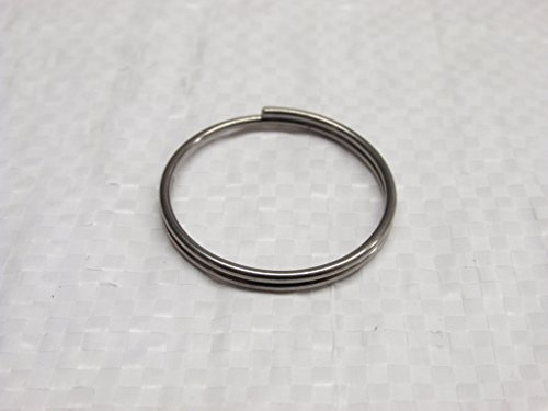 Stainless Steel Split Ring Connectors 1.5MM x 16MM x10 (Key Ring Chain Links)