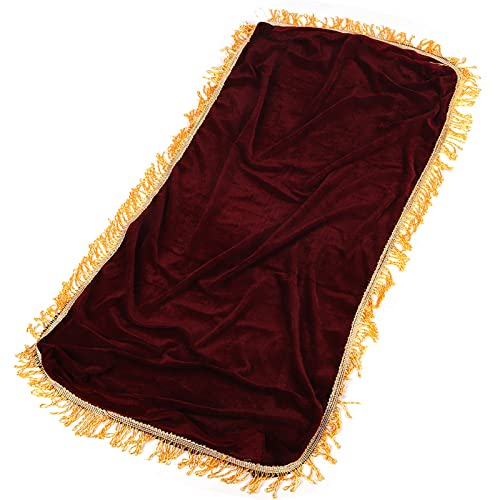 VGEBY Store Piano Keyboard Dust Protection, Velvet Decorative Cover for 61/88 Keys Keyboard (61 Keys Red)