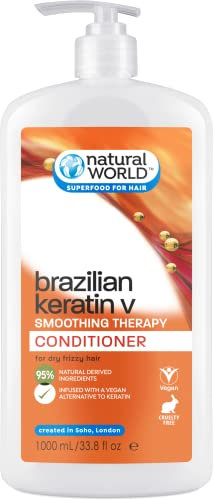 Natural World Brazilian Keratin Smoothing Therapy Conditioner