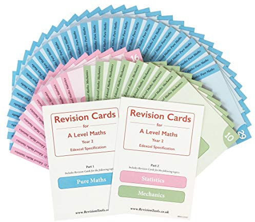 Black Dragon Revision Cards for A-Level Maths: Edexcel, Year 2