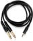 S SIENOC 1.5M Cable audio 3.5mm a doble 6.35 mm Mono Audio Jack,3.5 estéreo a 2 conectores 6.35 para teléfonos inteligentes, Dispositivos de Cine en casa, amplificadores,guitarra