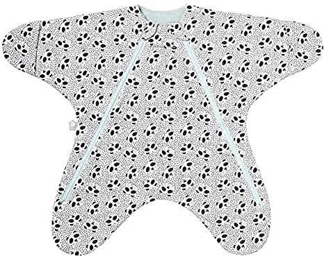 Tommee Tippee Einschlagdecke für Babyschale, Autositz, und Kinderwagen und Buggy, Reisedecke, OEKO-TEX, 0–6 Monate, 2.5 Tog, Pip der Panda
