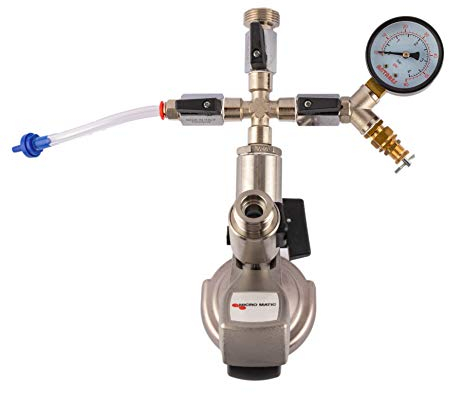 Brau-Partner Gegendruck-Füllzapfkopf für Flachfitting-Kegs
