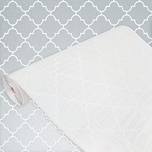 DecoMeister Lámina Autoadhesiva Para Ventanas Vinilo Adhesivo Para Cristal Papel Medio Opaco Protección Privacidad Pegatina Para Baño Cocina Decoración Hogar Motivo Arabesco 67,5 x 100 cm Por Metros