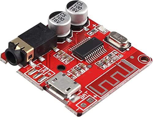 Jopto VHM-314 Bluetooth Audio Receiver Board Bluetooth 4.1 MP3 Lossless Decoder Board Wireless Stereo Music Module PCB Circuit Board DIY Kit Digital Power Amplifier for Car Speaker Amplifier Modified