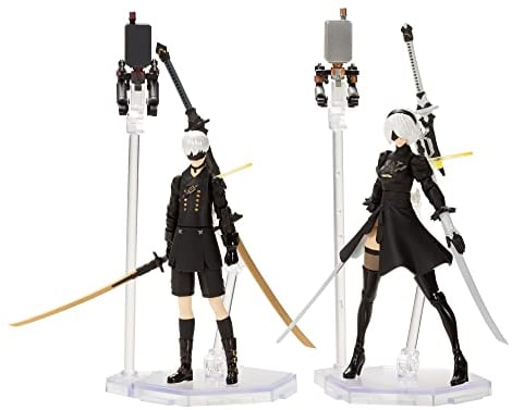 Square-Enix Nier Automata Figuren, Kunststoff, Modell 2B & 9S, 7 cm