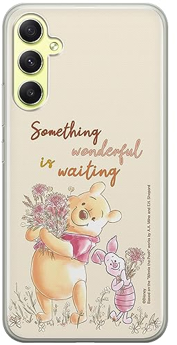ERT GROUP Handyhülle für Samsung A34 5G Original und offiziell Lizenziertes Disney Muster Winnie The Pooh & Friends 041 optimal an die Form des Handy angepasst, hülle aus TPU