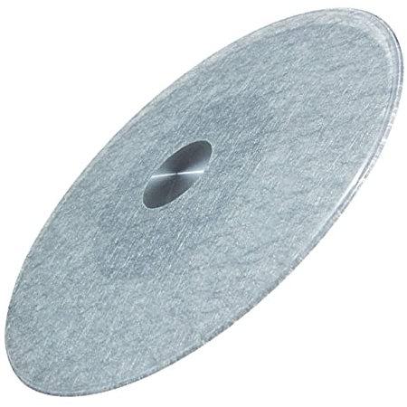 TMKDNNKG Runder Drehteller aus gehärtetem Glas, robuste Drehplatte für Esstisch, Lazy Susan Serviertablett, Tischplatte, 360° drehbare Servierplatte, leicht zu reinigen