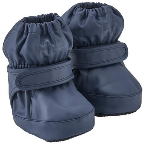 Grass & Air Baby Booties Unisex PU, Mini Adventure Baby Showerproof Bootie, Fleece Lined Overshoes, Playshoes