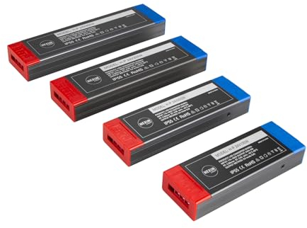 LIGHT Netzteil IP55 Trafo 24V/DC Transformator 100-400W, 4.16A-16.6A - kein LED-Flimmern, kein Transformator-Rauschen - Driver Converter für LED Strip Band (H-P 24V300W / 1STK)