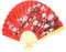 ABOOFAN Oriental Large Decorative Wall Fan Chinese Style Craft Fan Wall Hanging